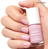Кондиционер для ногтей NEONAIL Rescue Glow Tint 3in1 укрепляющий, с Ceramide NG, розовый, 7,2 мл, оттенок Glitter Violet — фото 3