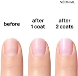 Кондиционер для ногтей NEONAIL Rescue Glow Tint 3in1 укрепляющий, с Ceramide NG, розовый, 7,2 мл, оттенок Glitter Violet — фото 4