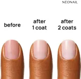 Кондиционер для ногтей NEONAIL Rescue Glow Tint 3in1 укрепляющий, с Ceramide NG, розовый, 7,2 мл, оттенок Milky White — фото 4