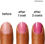 Кондиционер для ногтей NEONAIL Rescue Glow Tint 3in1 укрепляющий, с Ceramide NG, розовый, 7,2 мл, оттенок Magenta Pink — фото 4