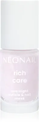 Маска для ногтей и кутикулы NEONAIL Rich Care Overnight Cuticle Nail Mask с ромашкой и протеином, ночная, 7,2 мл