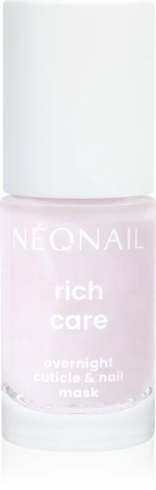 Маска для ногтей и кутикулы NEONAIL Rich Care Overnight Cuticle Nail Mask с ромашкой и протеином, ночная, 7,2 мл