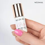 Гель-лак для ногтей NEONAIL Ready In One 3in1 бежевый, глянцевый, стойкий, для UV/LED, 7,2 мл, оттенок 10 One Pink Spark — фото 3