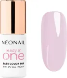 Гель-лак для ногтей NEONAIL Ready In One 3in1 бежевый, глянцевый, стойкий, для UV/LED, 7,2 мл, оттенок 09 One Pastel Lilac — фото 1