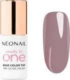 Гель-лак для ногтей NEONAIL Ready In One 3in1 бежевый, глянцевый, стойкий, для UV/LED, 7,2 мл, оттенок 08 One Mauve — фото 1