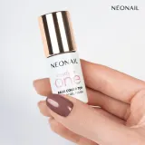 Гель-лак для ногтей NEONAIL Ready In One 3in1 бежевый, глянцевый, стойкий, для UV/LED, 7,2 мл, оттенок 07 One Mocha Brown — фото 3