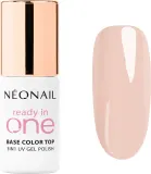 Гель-лак для ногтей NEONAIL Ready In One 3in1 бежевый, глянцевый, стойкий, для UV/LED, 7,2 мл, оттенок 03 One Apricot — фото 1
