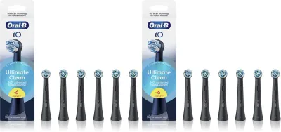Набор сменных насадок Oral-B iO Ultimate Clean, 2×6 шт