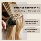 Щётка для волос Parsa Beauty ID Anti-Frizz с щетиной кабана, эргономичная, 1 шт — фото 3