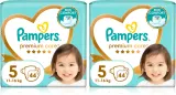 Подгузники Pampers Premium Care Size 5 комплект, 2×44 шт — фото 1
