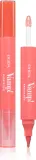 Блеск для губ-маркер PUPA Milano Vamp! Lip Marker Duo стойкий, с высоким блеском, 1,4 мл, оттенок 008 Orange Sorbet — фото 1