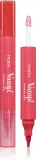 Блеск для губ-маркер PUPA Milano Vamp! Lip Marker Duo стойкий, с высоким блеском, 1,4 мл, оттенок 004 Spicy Raspberry — фото 1