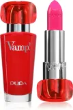 Помада PUPA Milano Vamp! Luminous Lipstick сатиновая, с эффектом увеличения губ, 3,5 г, оттенок 203 Fuchsia Addicted — фото 1