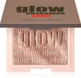 Хайлайтер PUPA Milano Glow Obsession сияющий, для скул и лица, 6 г, оттенок 002 - Rose Gold — фото 1
