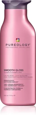 Шампунь для волос Pureology Smooth Gloss разглаживающий, с 3 аминокислотами, 266 мл