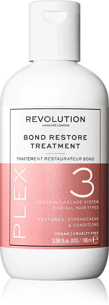 Маска для волос Revolution Haircare Plex No.3 Bond Restore Treatment интенсивное восстановление