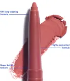 Карандаш для губ 3INA The Automatic Lip Pencil контурный, водостойкий, автоматический, 0,35 г, оттенок 261 - Dark nude pink — фото 3