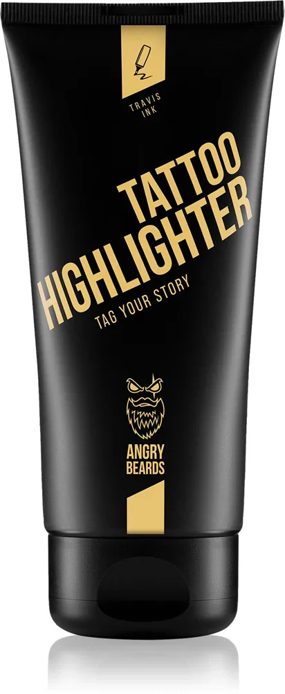 Крем для тела Angry Beards Travis Ink Tattoo Highlighter увлажняющий и питательный, 75 мл