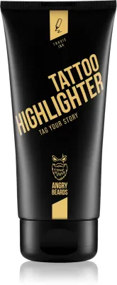 Крем для тела Angry Beards Travis Ink Tattoo Highlighter увлажняющий и питательный, 75 мл
