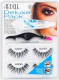 Набор накладных ресниц Ardell Deluxe Pack с клеем и аппликатором, на прозрачной ленте, 6 шт — фото 1