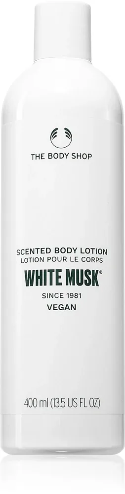 Молочко для тела The Body Shop White Musk Body Lotion увлажняющее, с маслом ши, 400 мл