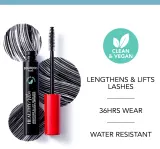 Тушь для ресниц Bourjois Healthy Mix для объёма и длины, с маслом ши, 7 мл, оттенок 001 Black — фото 6