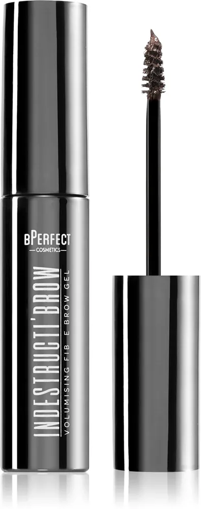 Гель для бровей BPerfect Indestructi'Brow моделирующий, стойкий, 8 мл, оттенок Ultra Dark Brown