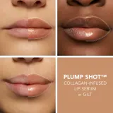 Блеск для губ Buxom PLUMP SHOT COLLAGEN-INFUSED LIP SERUM с коллагеном, с аппликатором, 4 мл, оттенок GILT — фото 3