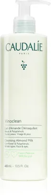 Молочко для снятия макияжа Caudalie Vinoclean для лица и глаз, для любого типа кожи, 400 мл