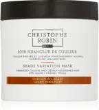 Маска для волос Christophe Robin Shade Variation Mask для окрашенных и осветлённых волос, нейтрализует оранжевые подтоны, 250 мл, оттенок Warm Chesnut — фото 1