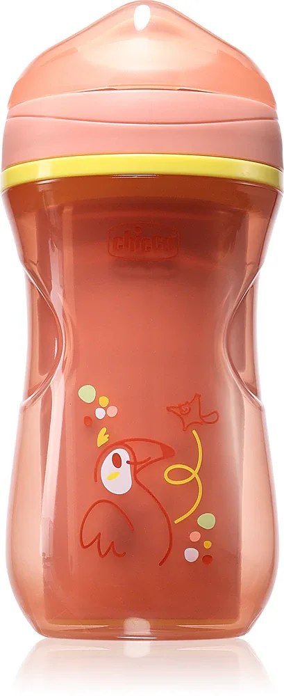 Кружка-поильник Chicco Active Cup 14m+ детская, с ручками, обучающая, 1 шт