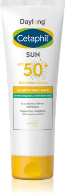 Гель-крем солнцезащитный для лица Daylong Cetaphil SUN Sensitive, SPF 50+, водостойкий, 100 мл