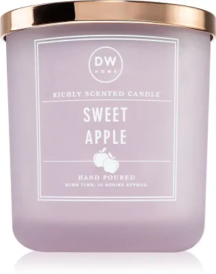 Свеча ароматическая DW Home Signature Sweet Apple фруктовый аромат, с кокосовым воском, 269 г