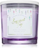 Свеча ароматическая DW Home Winter Wonderland Sugared Fig свежий фруктовый аромат, с двумя фитилями, 510 г — фото 1
