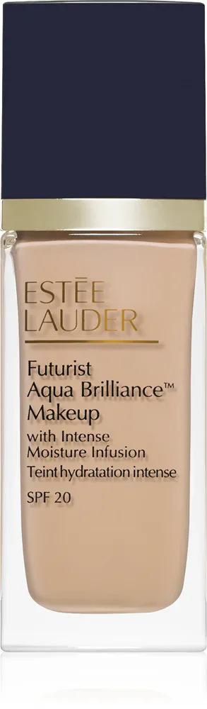 Estée Lauder Futurist Aqua Brilliance™ Makeup SPF 20 - Тональный флюид Estee Lauder Futurist Aqua Brilliance Makeup SPF 20 сияющий финиш, среднее и полное покрытие, 30 мл, 30 мл, оттенок 1C1 Cool Bone