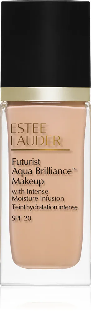 Estée Lauder Futurist Aqua Brilliance™ Makeup SPF 20 - Тональный флюид Estee Lauder Futurist Aqua Brilliance Makeup SPF 20 сияющий финиш, среднее и полное покрытие, 30 мл, 30 мл, оттенок 3C0 Cool Creme