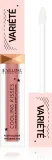 Блеск для губ Eveline Cosmetics Variete Cooling Kisses увлажняющий, с эффектом объёма, 6,8 мл, оттенок 03 Star Glow — фото 1