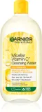 Мицеллярная вода Garnier Vitamin C для лица, глаз и губ, снимает водостойкий макияж, 700 мл — фото 1