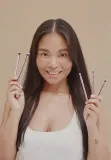 Набор кистей для макияжа GLOV Accessories для глаз, дорожный, 5 шт — фото 3