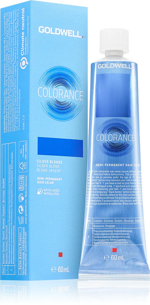 Краска для волос Goldwell Colorance Demi-Permanent Hair Color деми-перманентная, закрашивает седину, 60 мл, оттенок 4V