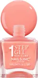 Лак для ногтей Nails Inc. It’s Topless стойкий, увлажняющий, 14 мл, оттенок Paloma Peach Creme — фото 4