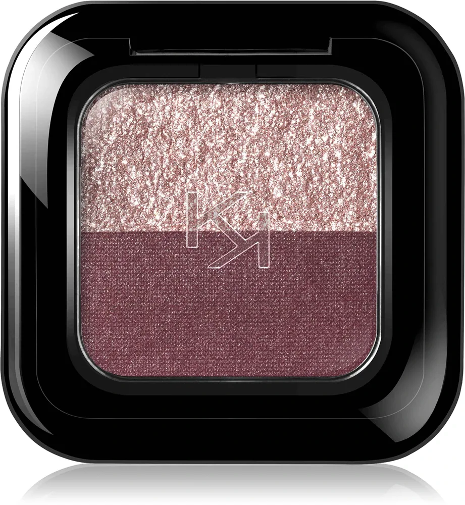 Палетка теней для век KIKO Milano Bright Duo прессованные, матовые, оттенок 10