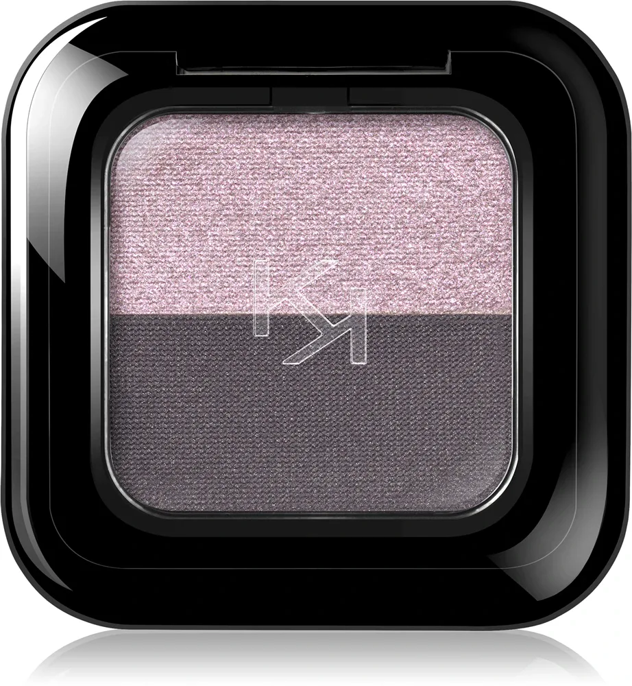 Палетка теней для век KIKO Milano Bright Duo прессованные, матовые, оттенок 13