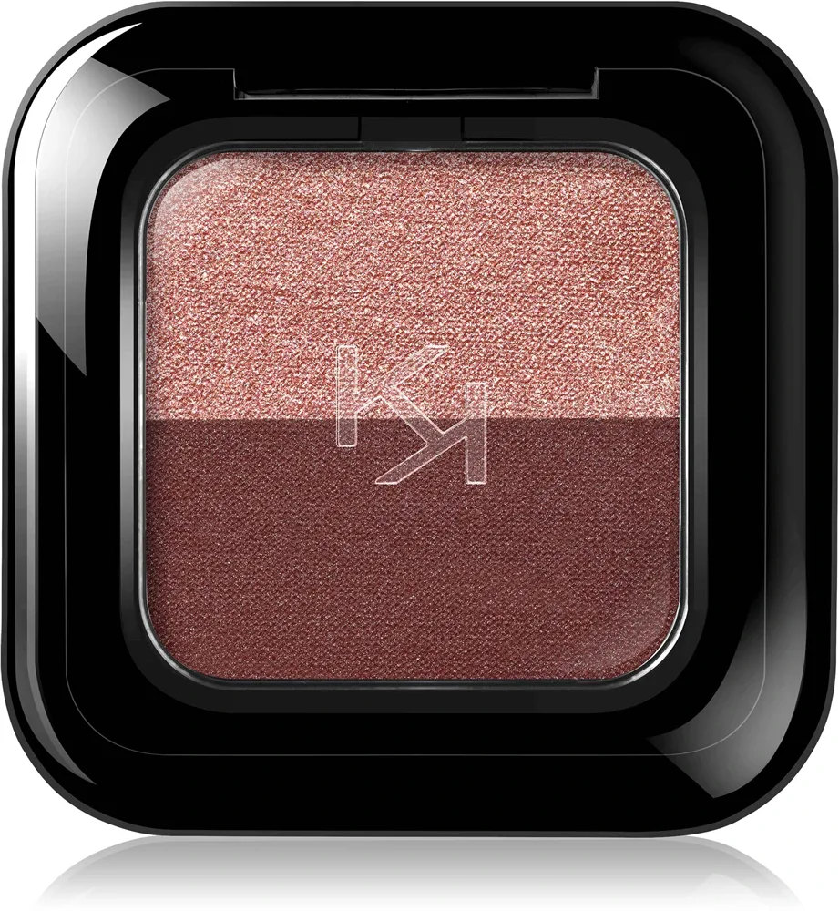 Палетка теней для век KIKO Milano Bright Duo прессованные, матовые, оттенок 11