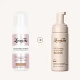 Мусс-автозагар для тела Loving Tan Bronzing Mousse быстросохнущий, с алоэ, 120 мл, оттенок Dark — фото 3