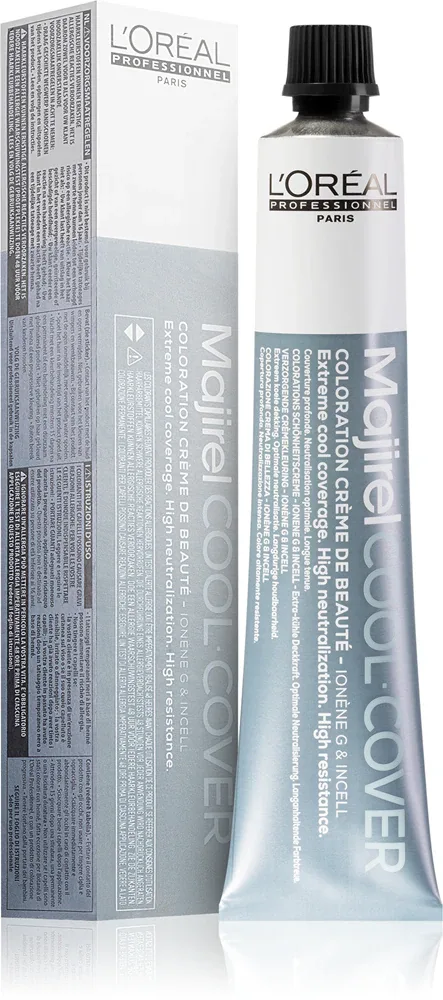 L’Oréal Professionnel Majirel Cool Cover - Краска для волос L’Oreal Professionnel Majirel Cool Cover стойкая, закрашивающая седину, 50 мл, 50 мл, оттенок 8 Light Blonde