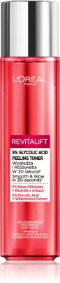 L’Oréal Paris Revitalift - Тоник для лица L’Oreal Paris Revitalift Glycolic Peeling Toner отшелушивающий, с гликолевой кислотой и алоэ, 180 мл, 180 мл