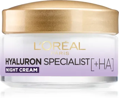 L’Oréal Paris Hyaluron Specialist - Крем для лица L’Oreal Paris Hyaluron Specialist ночной, против морщин, с гиалуроновой кислотой, 50 мл, 50 мл