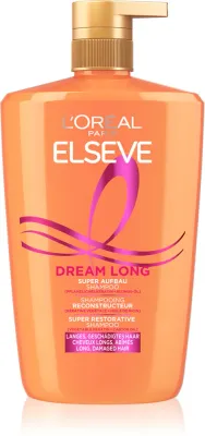 L’Oréal Paris Elseve Dream Long - Шампунь для волос L’Oreal Paris Elseve Dream Long для длинных повреждённых волос, восстанавливающий, 1000 мл Refill, 1000 мл