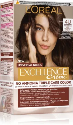 L’Oréal Paris Excellence Universal Nudes - Краска для волос L’Oreal Paris Excellence Universal Nudes стойкая, с шампунем и маской, 1 шт, 1 шт